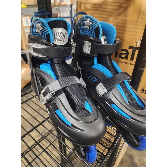 Roller blades black and blue - Picture 2 of 2